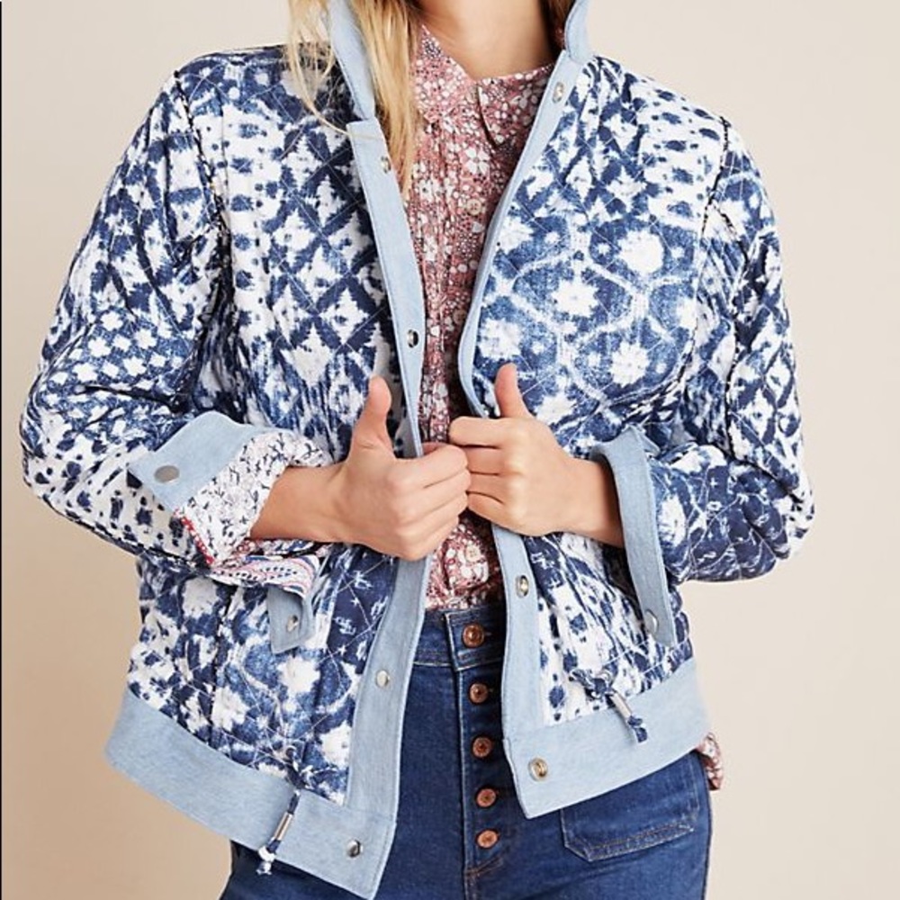 Blanknyc Reversible Patchwork Jacket - image 1